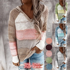 stitchingcolorsweater, Fashion, Sleeve, Long Sleeve
