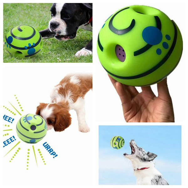 Wobble Wag Giggle Ball, Interactive Dog Toy