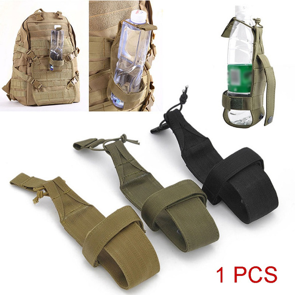 Tactical Lightweight Beer Water Bottle Holder Bottle Carrier Pouch Belt