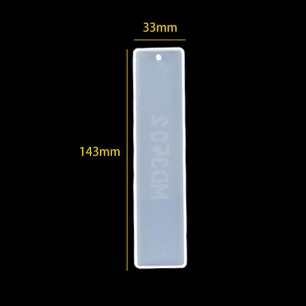 Feather Bookmark Silicone Resin Mold DIY Jewelry Pendant Making Casting Mould