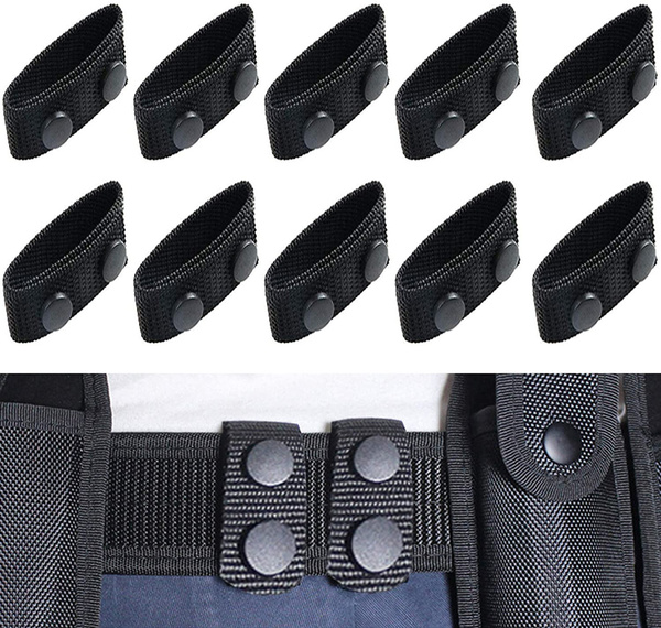 Uxcell 4 Fermagli Portacintura In Tessuto Con Doppia Fibbia - Accessori Per Cintura Da Lavoro E Sicurezza, 19x2,54 Cm
