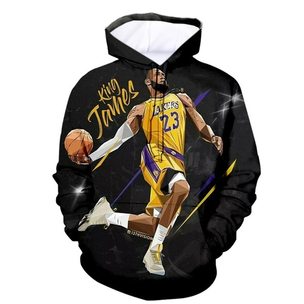 Personalized LeBron James 23 Los Angeles Lakers Hot Design For Fans Hoodie  Sweatshirt 3D - Bring Your Ideas, Thoughts And Imaginations Into Reality  Today