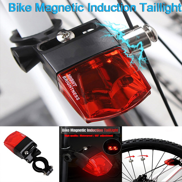 magnetic powered bike lights