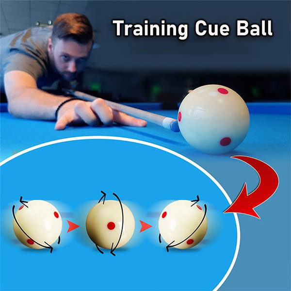 STF Billiard Cue Balls Portable Billiard Training Pro Cue Balls Practice Training Assist Accessory