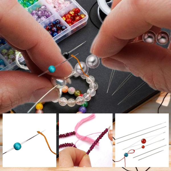 Big-Eyed Beading Needles For Seed Beads, Big Eye Embroidery