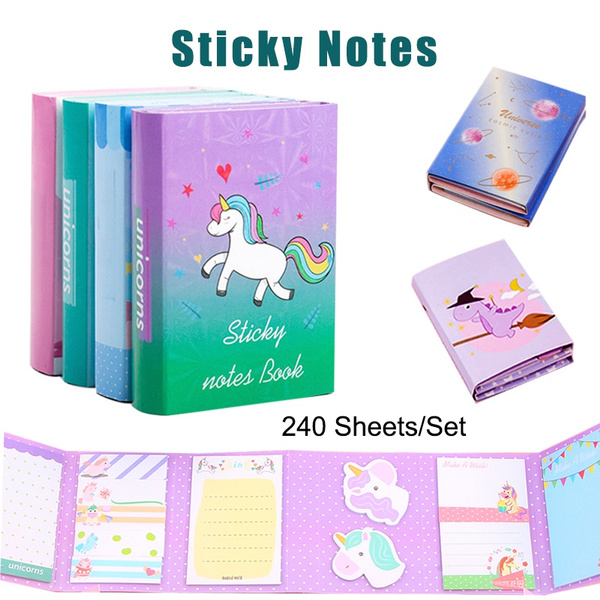 Mini Sticky Notes, (4/pack)