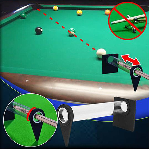 Snooker Aiming Guide Billard Sight Auxiliaire Collimation Dispositif  d'Entraînement Pool Cue Pratique Aidblack