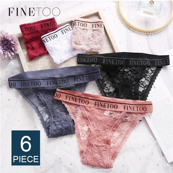 Sexy Thong Underwear Lace Briefs Women's Low Panties Underpants