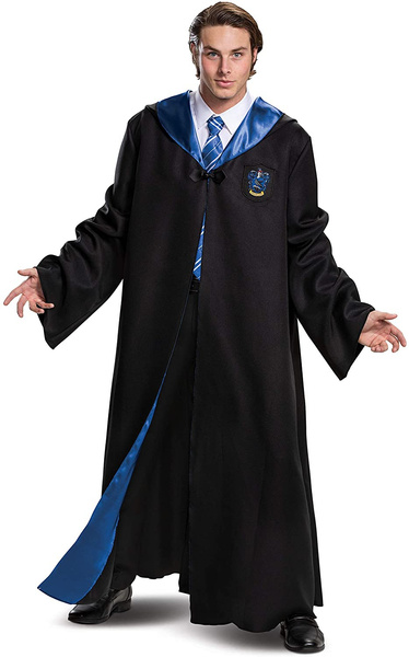 Harry Potter Robe, Deluxe Wizarding World Hogwarts House Themed Robes ...