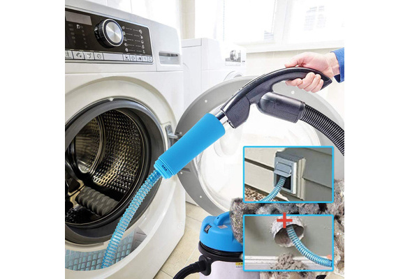 Xming Dryer Vent Cleaner Kit Vacuum Hose Attachment Brush Lint Remover Power Washer and Dryer Vent Vacuum Hose Dry Vent Cleaning Kit 