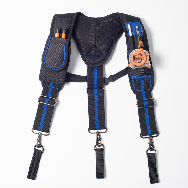 Padded Suspenders Tool Belt Suspenders Heavy Duty Work Suspenders With ...