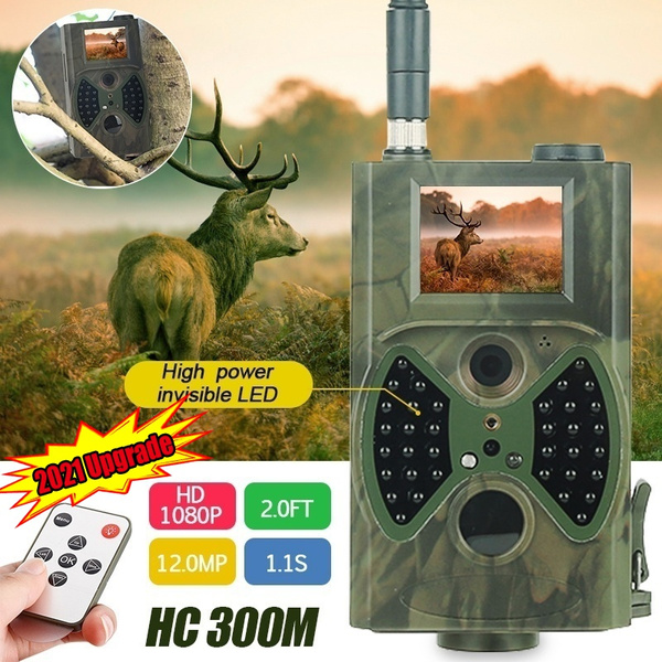 HC-300M HD Hunting Trail Camera Digital Animal IR Night Vision 1080P Video GPRS 