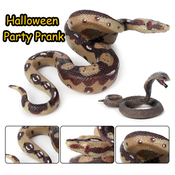Halloween Realistic Snake Toy Scary Prank Animal Figure Rubber Python Model Garden Props | Wish Halloween Realistic Snake Toy Scary Prank Animal Figure Rubber Python Model Garden Props | Wish