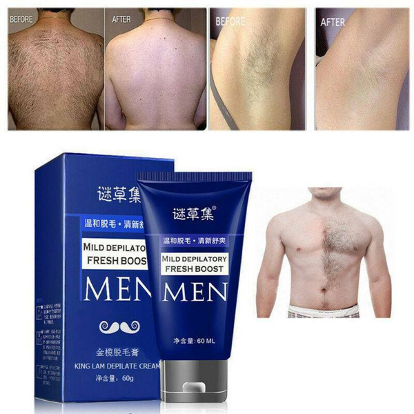 Permanent Hair Removal Cream Depilatory Paste Beard Moustache