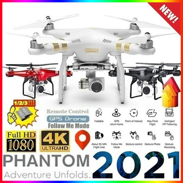 Newest 3 Batteries Upgraded Clone Phantom 4 Pro!!! HD 4K/1080P/720P Camera Drone Newest RC Drones Remote Control Fpv Drone Quadcopter |