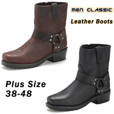 Plus Size, Leather Boots, Cowboy, leather