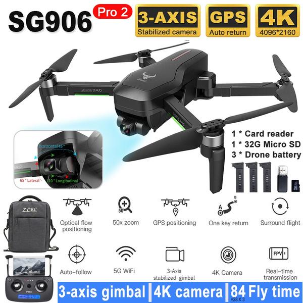 Sg906 pro deals 3 axis gimbal