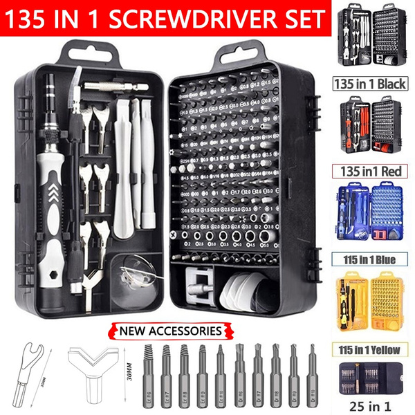 Screwdriver Set of Screw Driver Bit Set Multi-function Precision Mobile ...