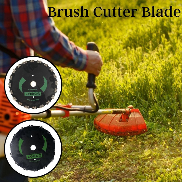 Brush Cutter Weedeater Blade, Trimmer Blades for Weed Eater, Heavy Duty Metal High Powered Grass Trimmer, Gas Power Steel Chainsaw Trimmers, Bushcutter Chainsaws, Chaintrimmer Saw Tooth Forester, Brushcutter Chain Saws