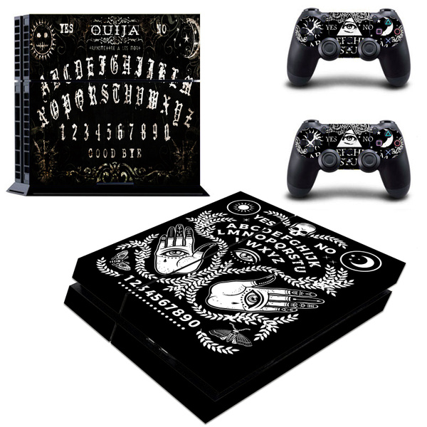 Toevlucht renderen cocaïne Regular PS4 Console 2 Controller Skins Stickers Set Vinyl Skin Decals Wraps  Horror Ouija | Wish