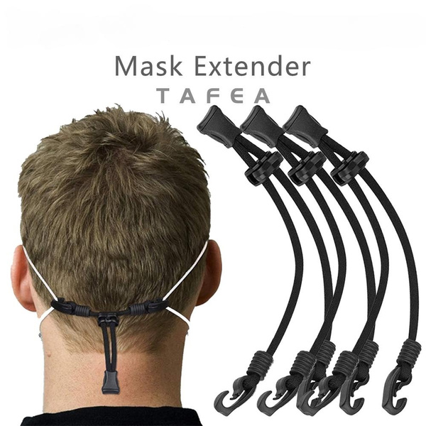 OcioDual Masken-Entlastungshaken (4 Stück) – Aus Weichem Silikon – Reduziert Ohrenschmerzen Bei Masken Mit Gummibändern