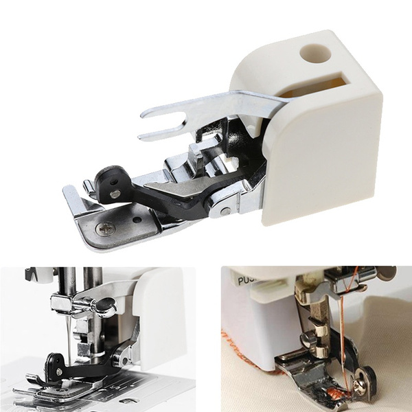 1Pcs Household Sewing Machine Parts Side Cutter Overlock Presser Foot