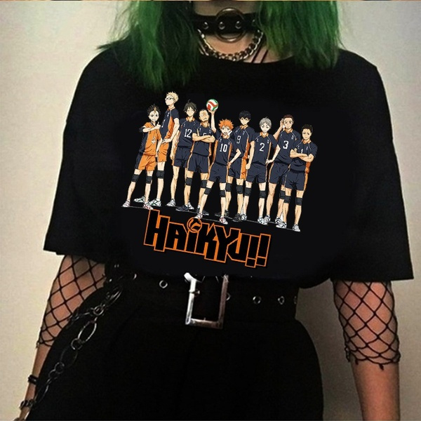 blusa haikyuu feminina