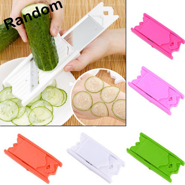 Random Cucumber Slicer Creative Cooking Tools Manual Cutter Vegetables  Slicers Cucumbers Peeler Home Supplies Kitchen Small Appliances