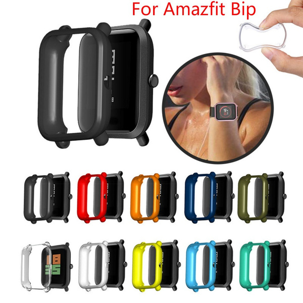 Soft TPU Case Cover Shell Protector For Xiaomi Huami Amazfit Bip /Bip S/Bip  Lite Screen Protector | Wish