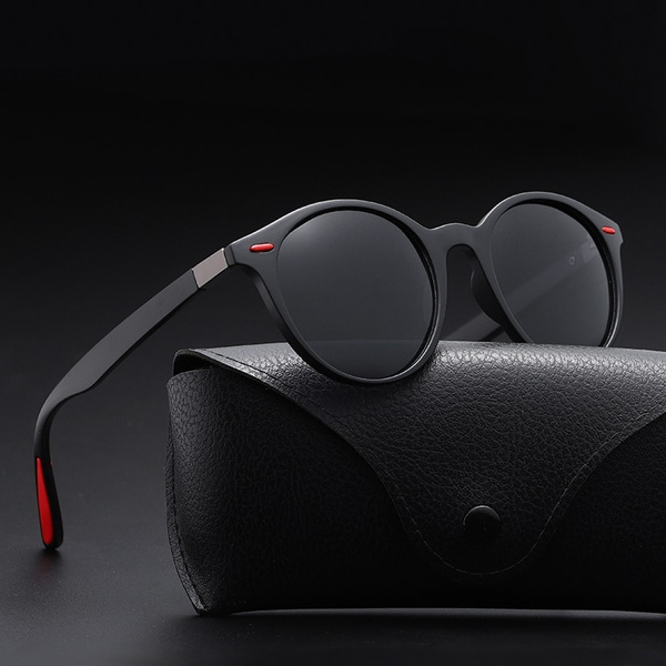 Classic Round Men Polarized Sunglasses Anti-reflective Sun Classic Round Men Polarized Sunglasses Anti-reflective Sun