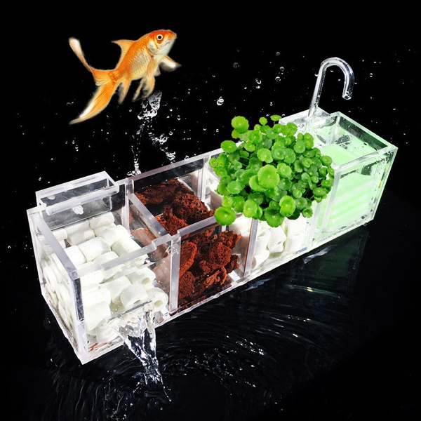 external box for fish tank Fluval Hang On Breeding (Large) TankliMate Mega facilitates the safe introduction and acclimation of new fish Filter Box for Fish Tank