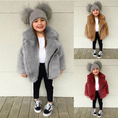 girlswintercoat, cute, Plus Size, fur