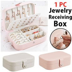 case, Box, multifunctionaljewelrybox, Joyería de pavo reales