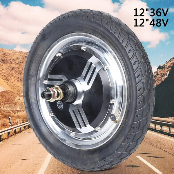 Electric Scooter EBike Hub Wheel Motor 36V 48V 350W Brushless Non Gear