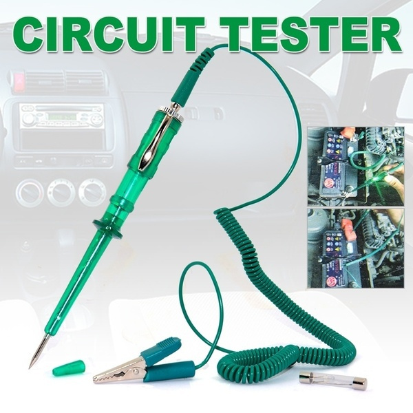 Jual Long Probe Continuity Test Light Car Voltage Circuit Tester 6V 12V 24V DC Di Seller BAOSITY - Foto 11