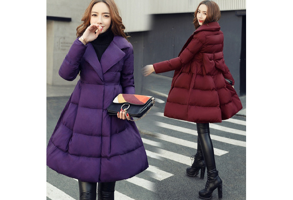 quilted swing coat