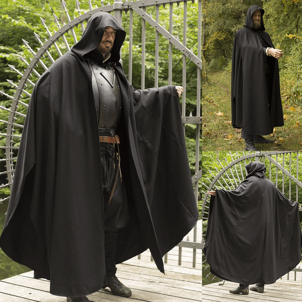 Plus size 2025 hooded cloak