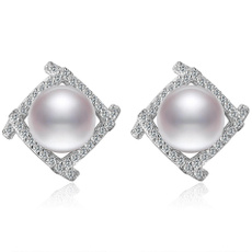Fashion, earringswoman, Earing, Pearl Earrings