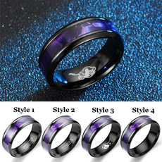 Couple Rings, Steel, 8MM, Jewelry
