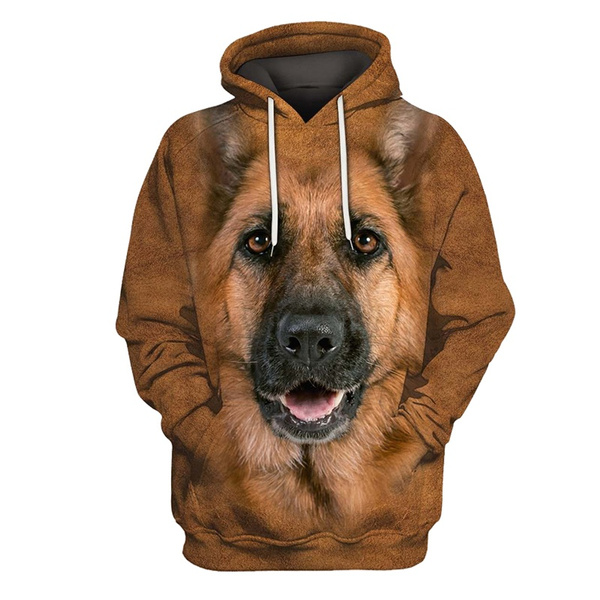 3d dog hoodie