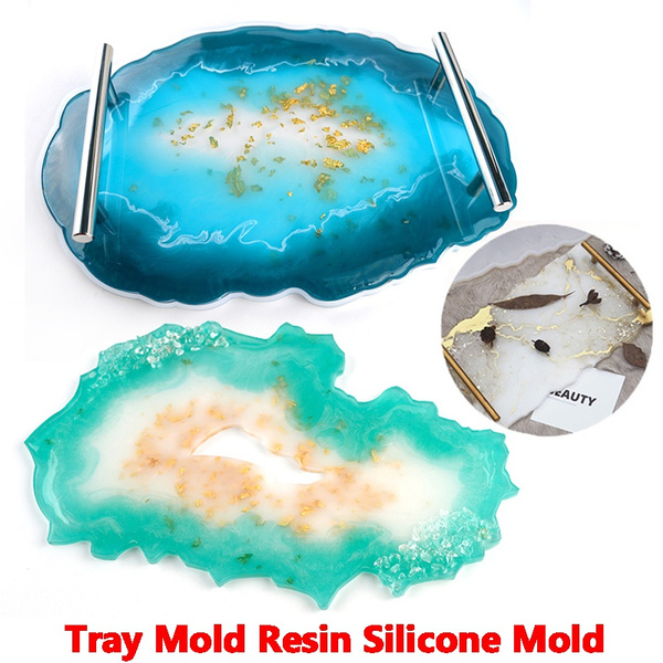 Big Coaster Resin Molds Resin Tray Molds Silicone Resin Mould