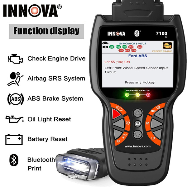 Innova 3100j Diagnostic Code Reader Scan Tool with ABS and SRS BRAND NEW 