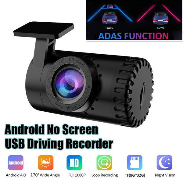 Auto DVR Kamera 720P Video Registrator USB Night Vision Dash Kamera für Android