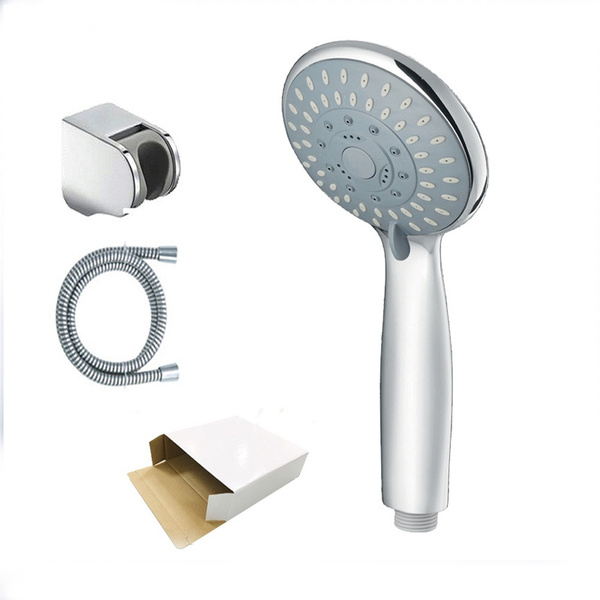 5inch Handheld Shower head Top Spray Shower System Shower Head Set Wish