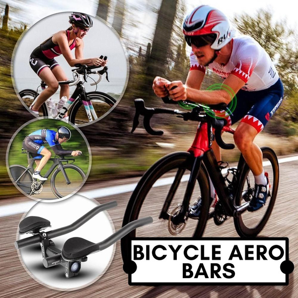 Aero Bars Bicycle Handlebars Racing Cycling Triathlon Road Bike