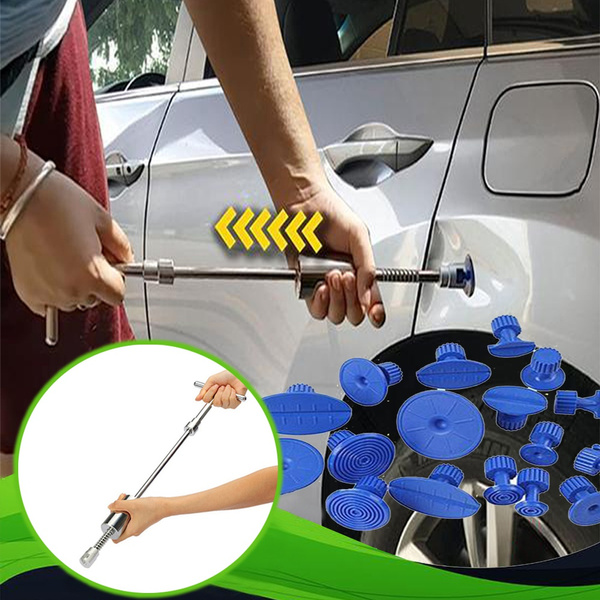 Car Dent Removal Tool Set, Auto Body PDR Paintless Dent Repair Puller Tools  Kit, Glue Pulling Suction Dents Remover, Best Easy Cards Door Autobody
