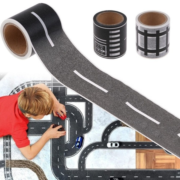 Masking Tape Race Track