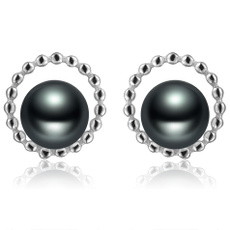 Sterling, Joyería de pavo reales, Pearl Earrings, pearls
