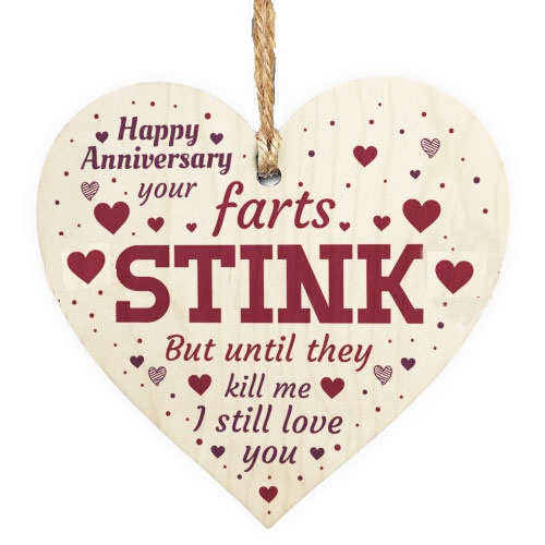 Funny Anniversary Card Anniversary Gifts For Him / Her Gift For Couples  Keepsake | Wish