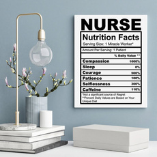 nurseofficewallpicture, Decor, factsquoteprint, nursegift